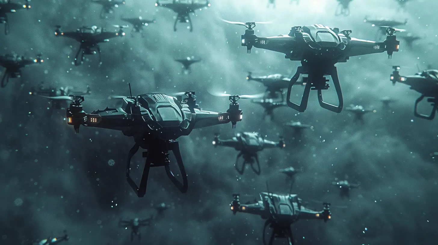 Drone Swarms: The Future of Coordinated Aerial Systems