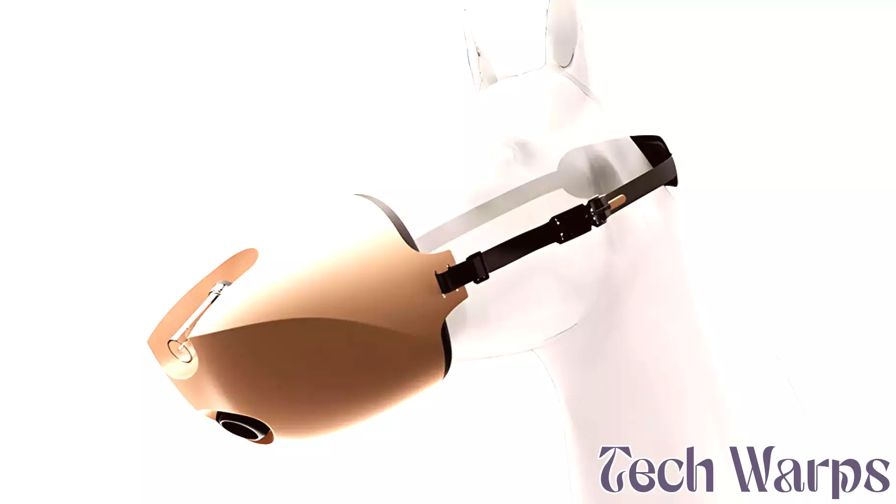2s.design’s horse inhalation mask merges veterinary technology with natural form language