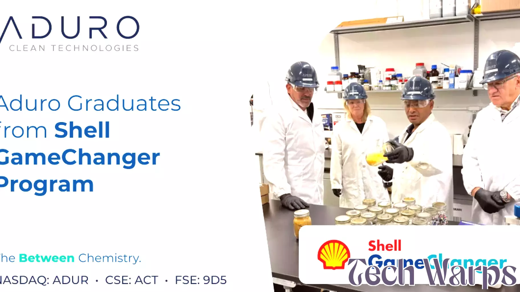 Aduro Clean Technologies Completes Shell GameChanger Program
