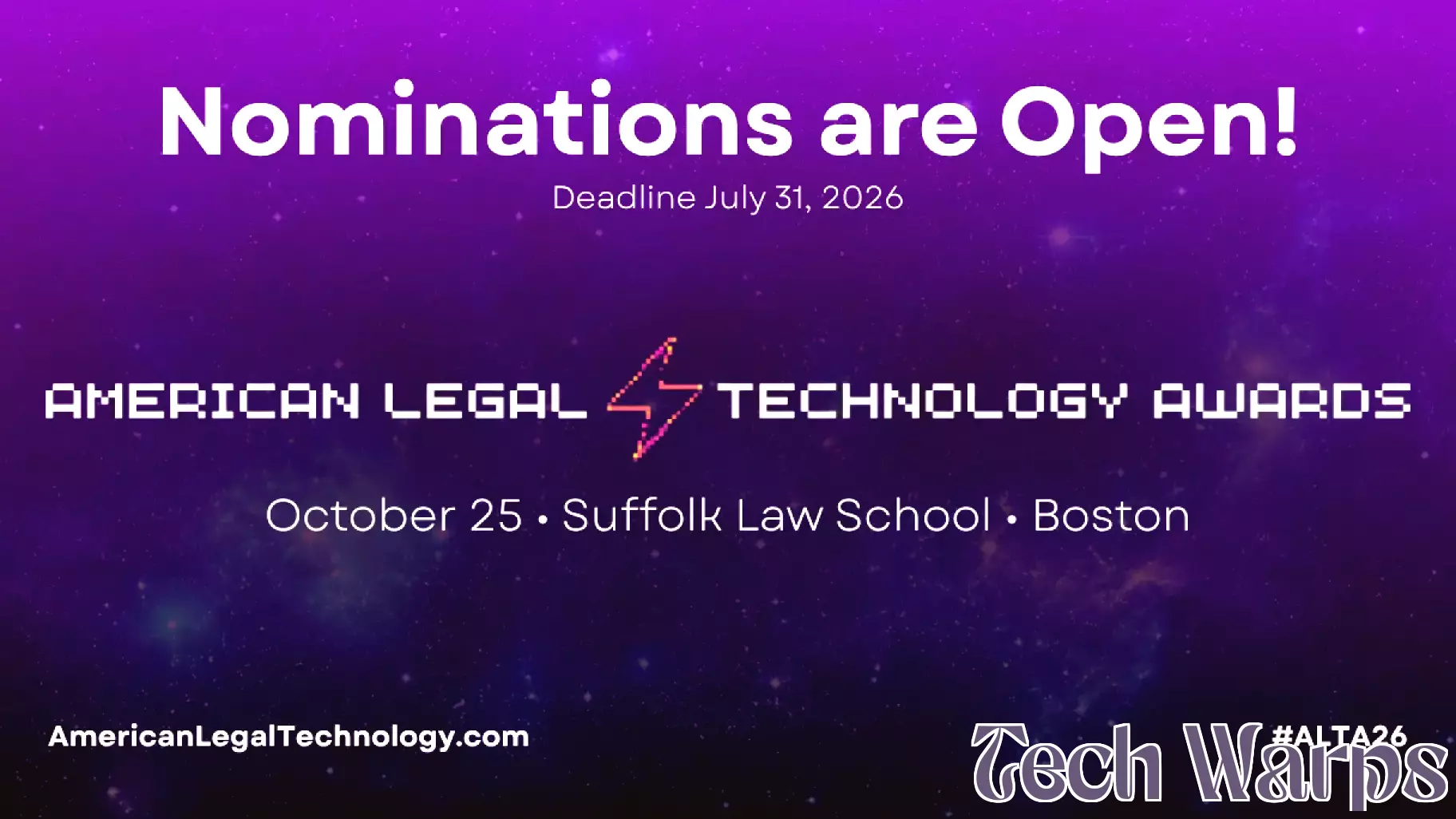 American Legal Technology Awards Returns to Celebrate Innovation in Law at 2026 Gala in Boston