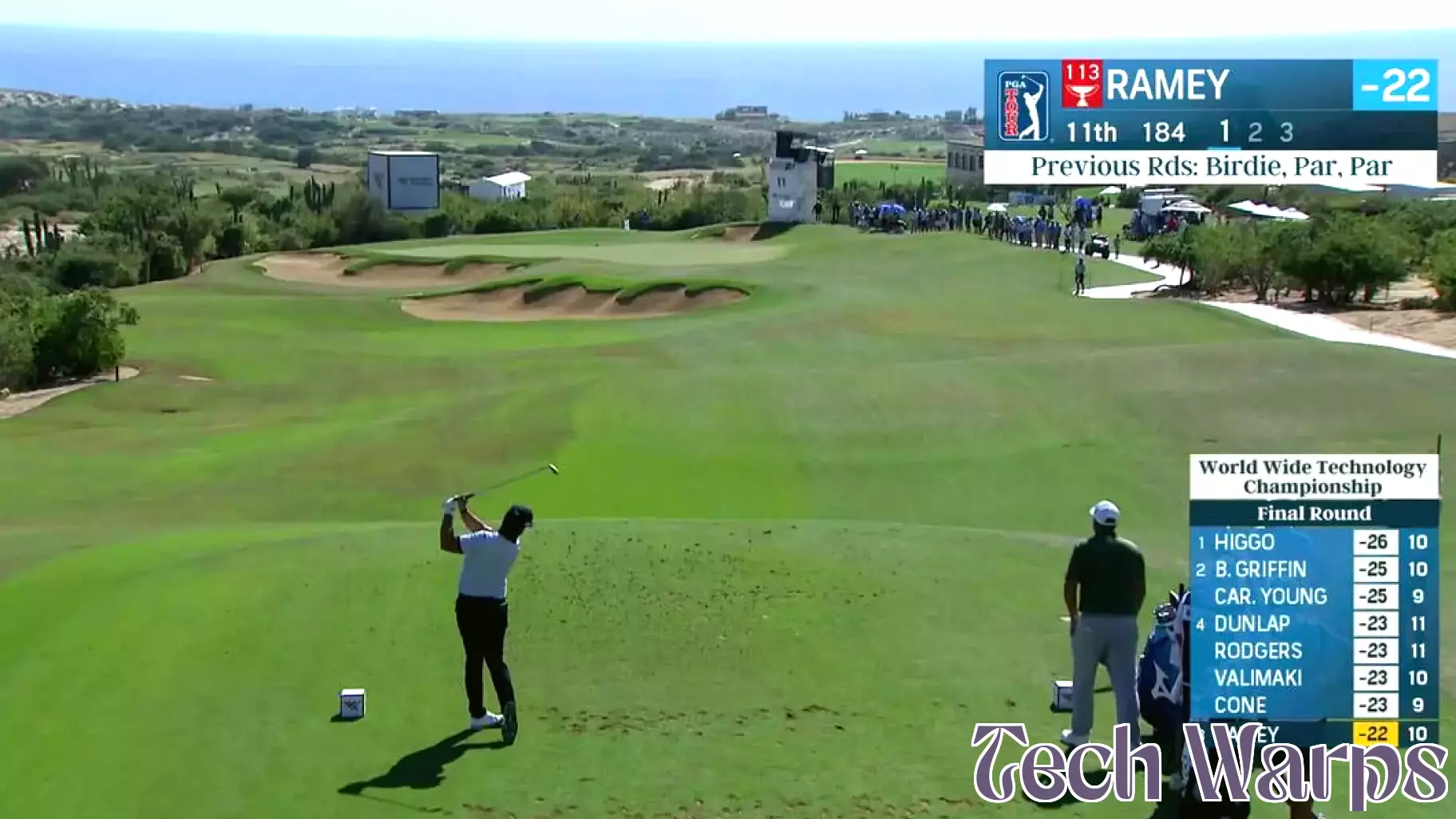 Chad Ramey Scores Birdie on 11th Hole at Championship