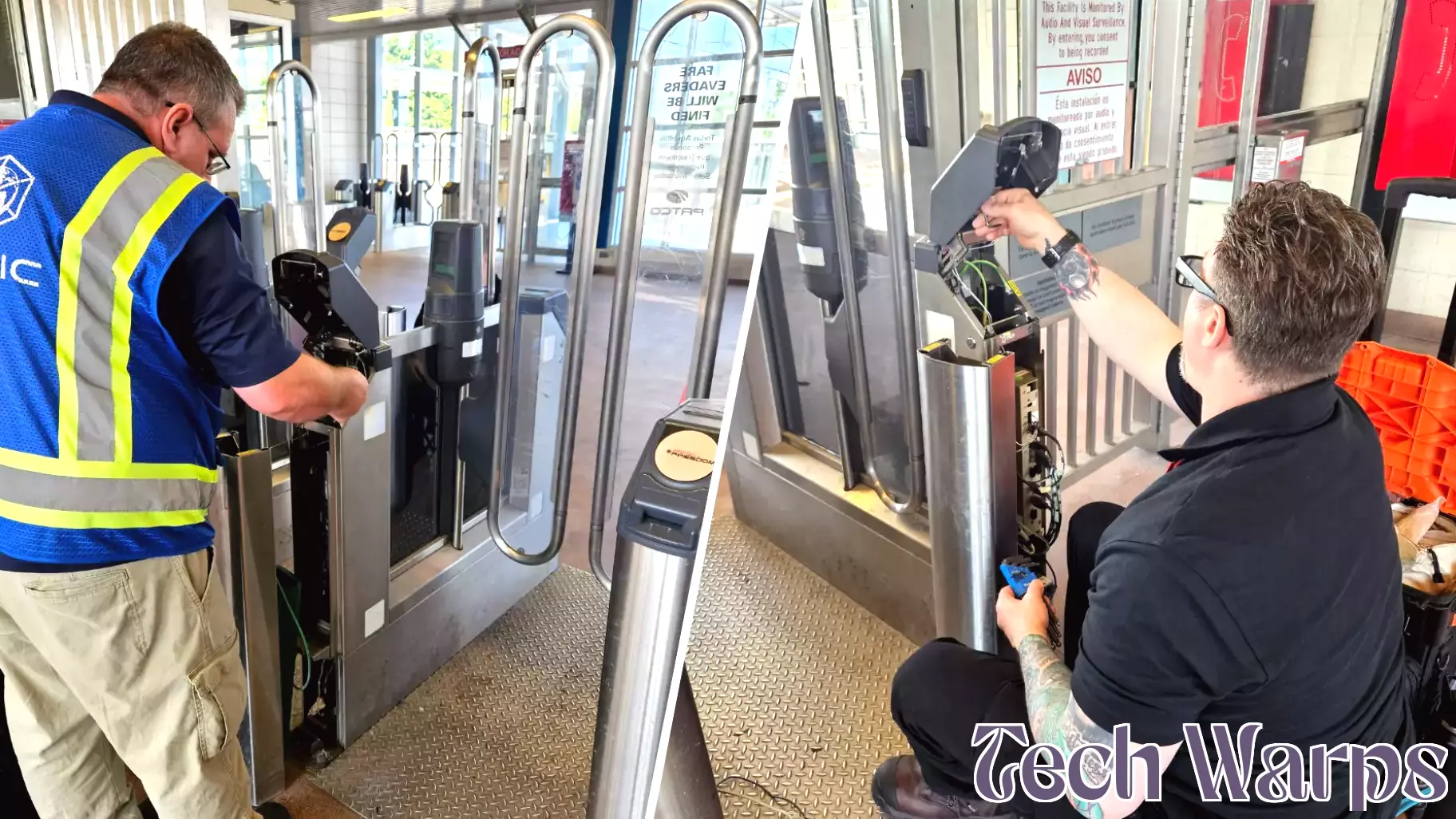 PATCO tests new tap-to-pay technology by installing 1 new fare gate per station