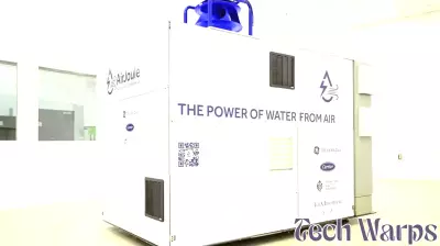 H2O-From-Air Technology to Supply Water-Stressed Suburbs