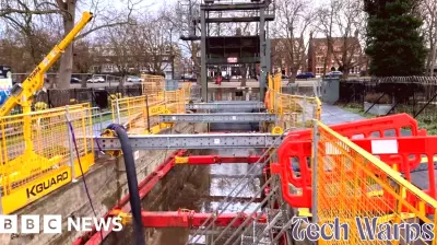 Innovative Technology Implemented in Bedford Lock Restoration